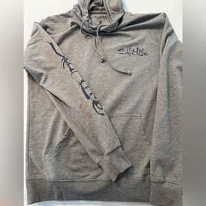 Salt Life Men's Heather Gray Hoodie
